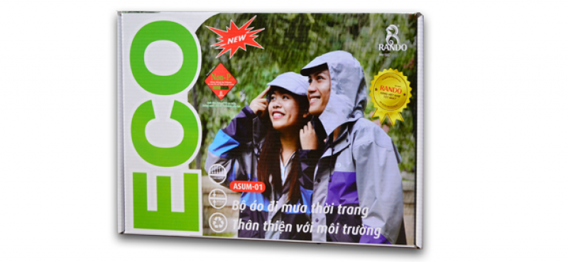 Hộp đựng bộ áo mưa ECO RANDO
