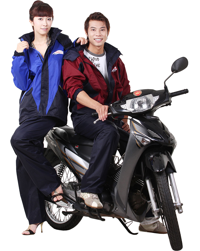 thông số kỹ thuật bộ áo mưa 2 lớp GEM RANDO