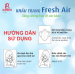 Hình KHẨU TRANG FRESH AIR - Combo 10 cái SIZE NGƯỜI LỚN 5