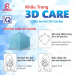 Hình KHẨU TRANG 3D CARE - SET 5 CÁI SIZE NGƯỜI LỚN 3