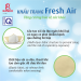 Hình KHẨU TRANG FRESH AIR - SIZE TRẺ EM 5 CÁI 2